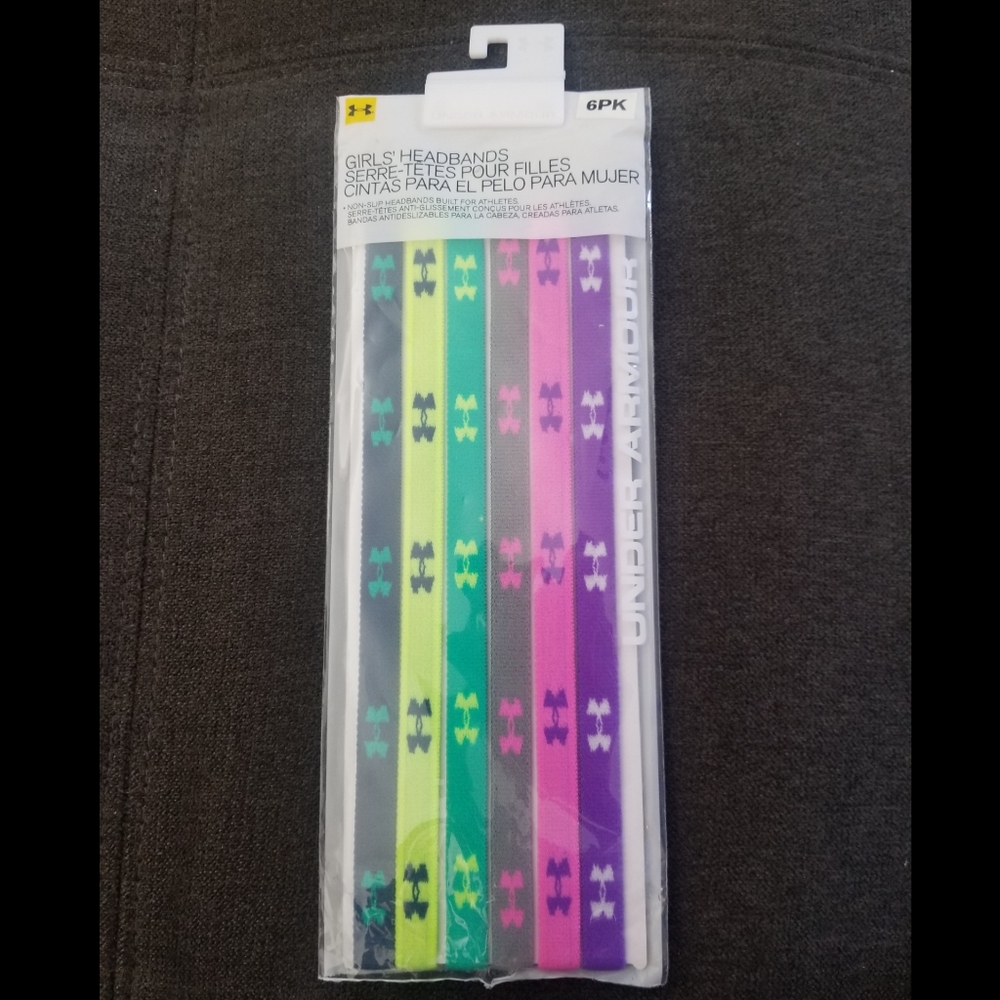 6 Pack of Under Armour Headbands